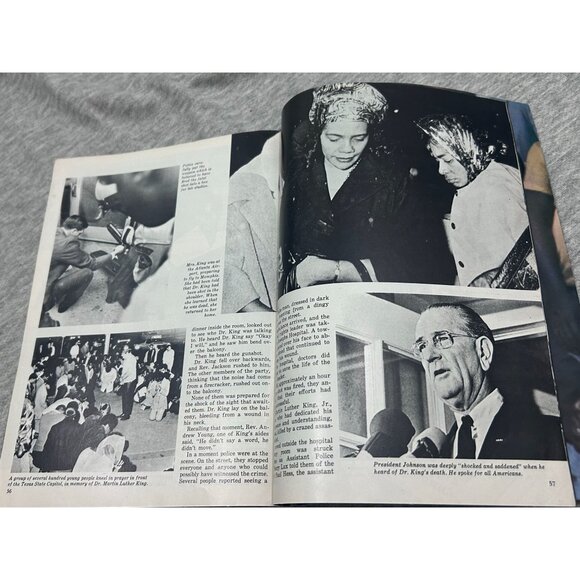 Martin Luther King Memorial Collector's Edition Magazine  Paperback - Picture 8 of 9